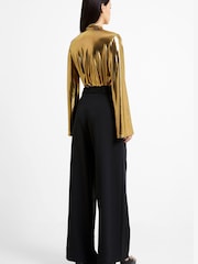 French Connection Ronja Liquid Metallic Blouses - Image 2 of 4