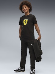 Puma Black Scuderia Ferrari Coloured Shield T-Shirt - Image 3 of 5