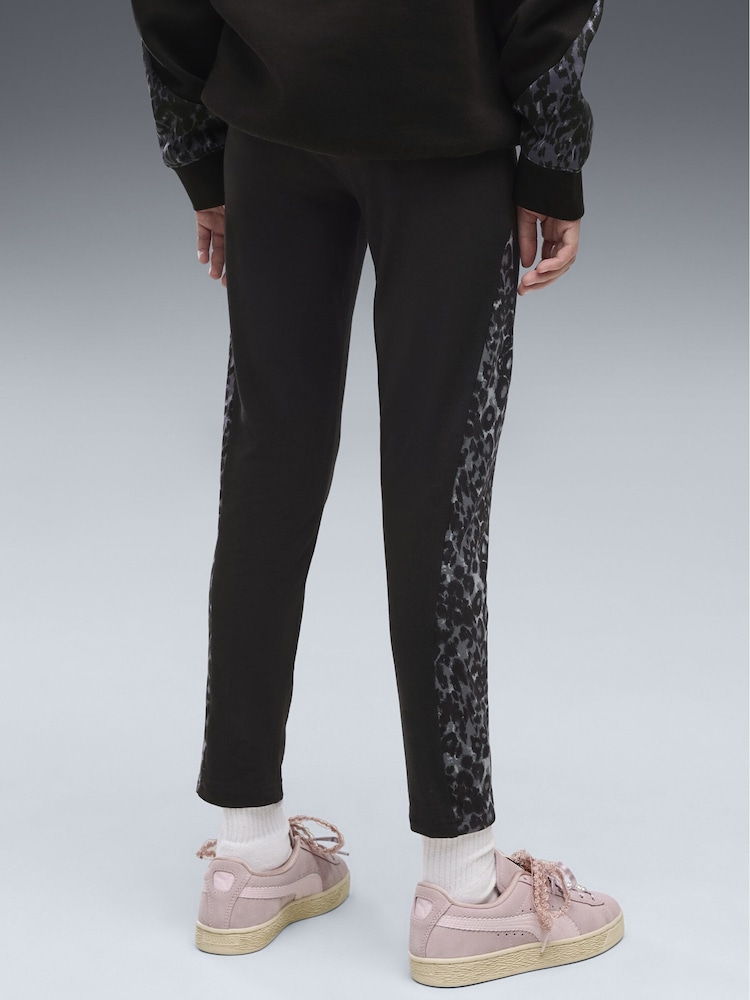 Puma Black Sport Animal 7/8 Leggings - Image 2 of 5