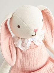 Pink Fabric Bunny in Dress Toy - Image 4 of 5