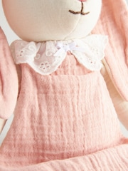 Pink Fabric Bunny in Dress Toy - Image 5 of 5
