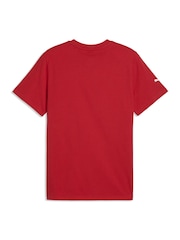 Puma Red Scuderia Ferrari Coloured Shield T-Shirt - Image 5 of 5