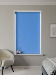 Pacific Blue Echo Made to Measure Blackout Roller Blind - Image 2 of 6