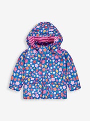 JoJo Maman Bébé Purple 3-In-1 Waterproof Jacket - Image 4 of 9