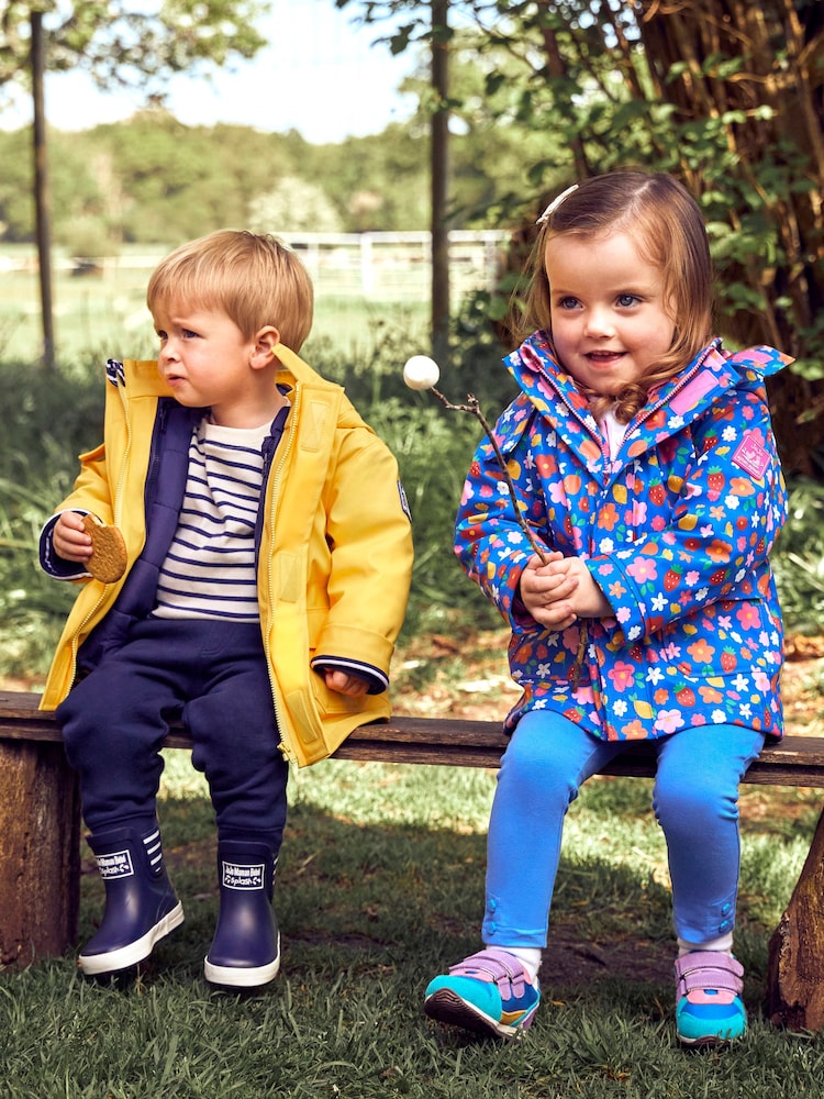JoJo Maman Bébé Purple 3-In-1 Waterproof Jacket - Image 9 of 9