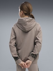 Puma Brown Sport Animal Fleece Hoodie - Image 2 of 5
