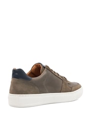 Dune London Grey Tawly Cupsole Trainers - Image 3 of 5