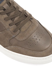 Dune London Grey Tawly Cupsole Trainers - Image 5 of 5