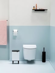 Brabantia White Bo Waste Bin Hi 4L - Image 1 of 6