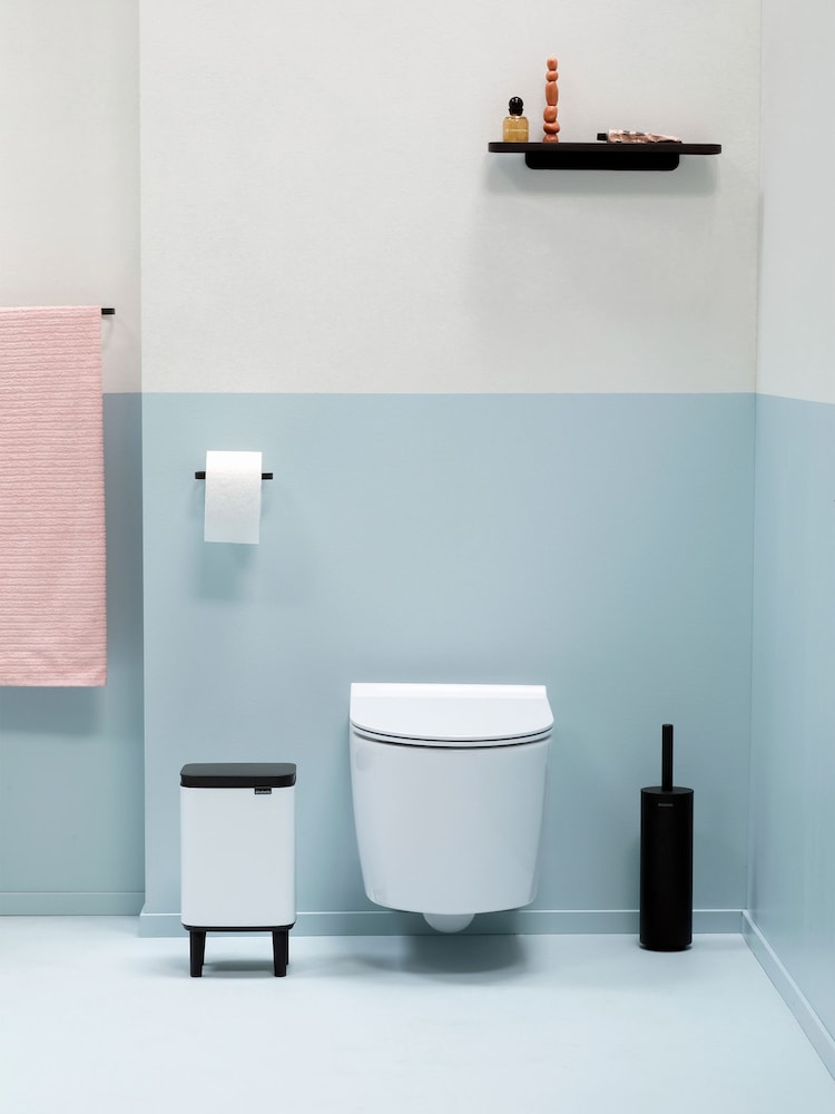 Brabantia White Bo Waste Bin Hi 4L - Image 1 of 6 Brabantia White Bo Waste Bin Hi 4L - Image 1 of 6