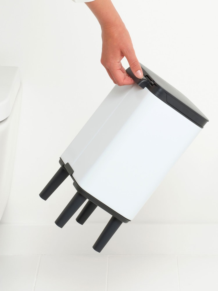 Brabantia White Bo Waste Bin Hi 4L - Image 6 of 6 Brabantia White Bo Waste Bin Hi 4L - Image 6 of 6