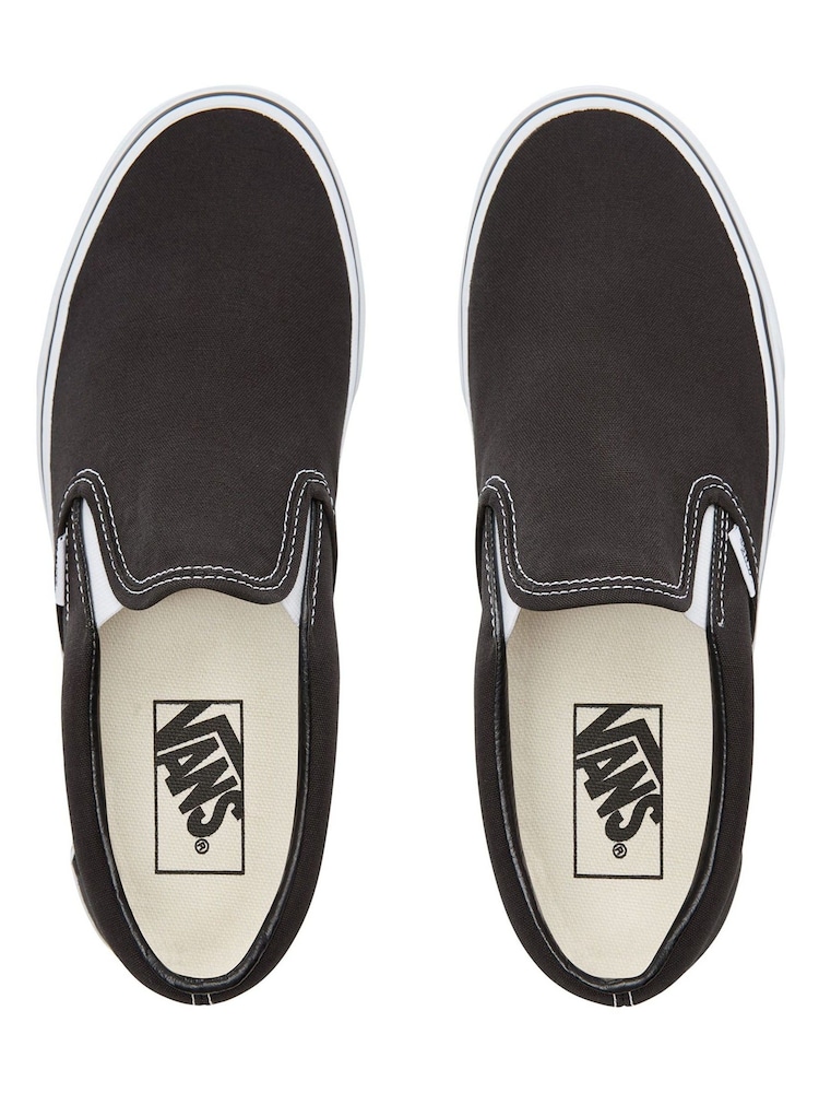 Vans Mens Classic Slip-On Trainers - Image 3 of 5