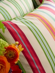 Sophie Robinson Green Sophie Stripe Cotton Standard Pillowcase - Image 4 of 5