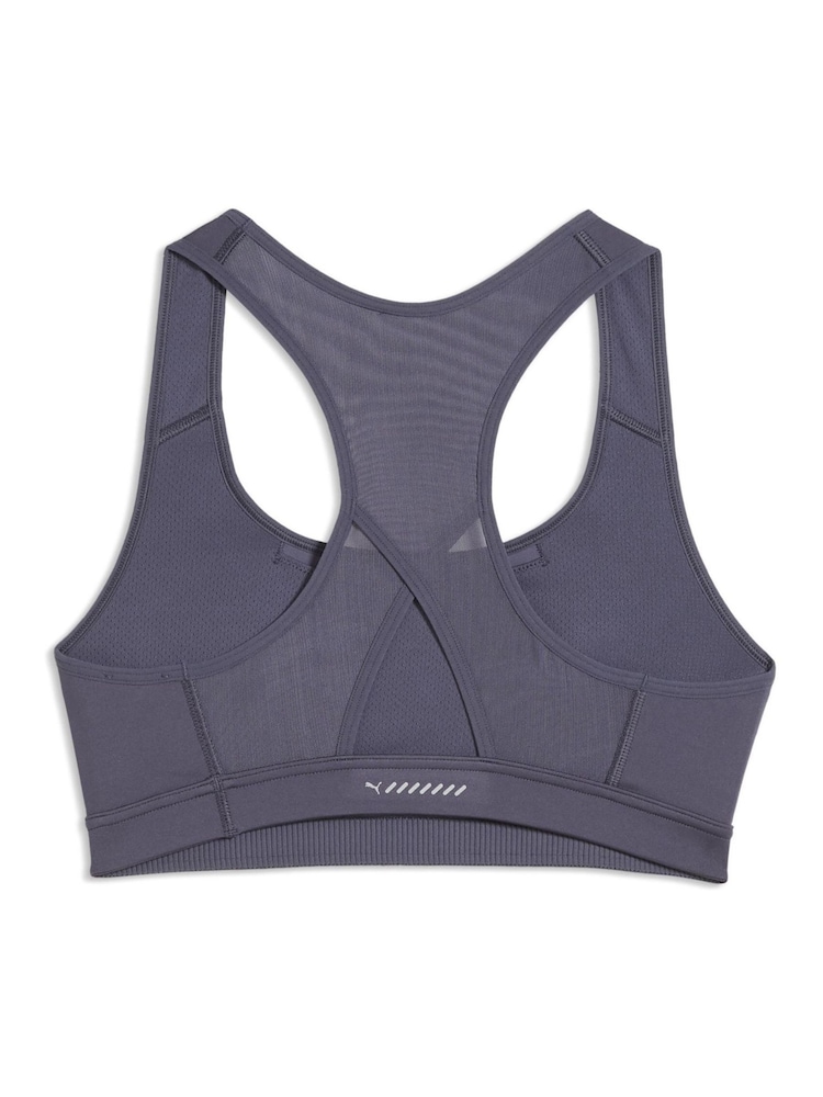Puma Grey 4Keeps Run Bra - Image 5 of 5 Puma Grey 4Keeps Run Bra - Image 5 of 5