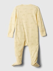 Gap Yellow Ducks First Favourites Graphic Sleepsuit (Newborn-9mths) - Image 2 of 2