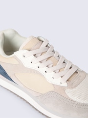 Animal Natural Sutton Casual Leather Trainers - Image 5 of 5