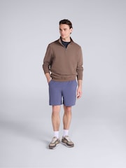 Animal Brown Sid Half-Zip Sweat Top - Image 2 of 9