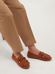 Hobbs Brown Nellie Moccasins - Image 1 of 5