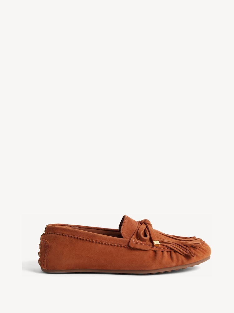 Hobbs Brown Nellie Moccasins - Image 2 of 5 Hobbs Brown Nellie Moccasins - Image 2 of 5