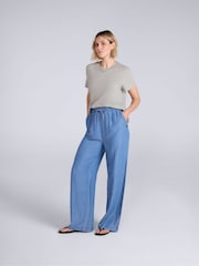 Animal Blue Chambray  Trousers - Image 2 of 4