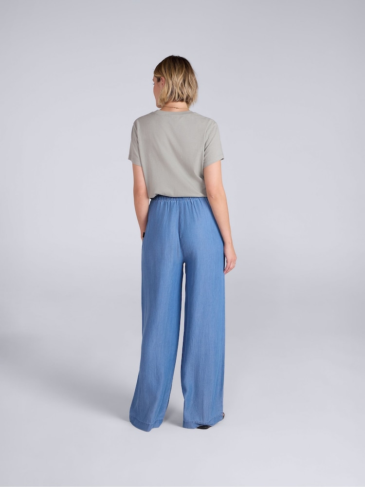 Animal Blue Chambray  Trousers - Image 4 of 4
