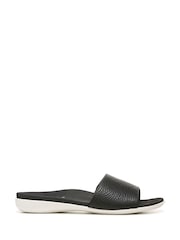 Vionic Val Tumbled Leather Slides - Image 1 of 6