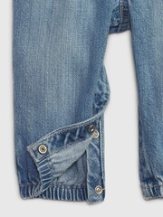 Gap Blue Pull On Bubble Jeans (Newborn-24mths) - Image 3 of 4