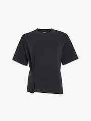 French Connection Wren Waist Cinched Loop Button T-Shirt - Imagen 6 de 6