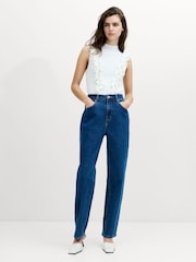 French Connection Blue Elliot Carrot Leg Jeans - Image 1 of 6