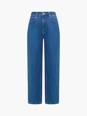 French Connection Blue Elliot Carrot Leg Jeans - Image 6 of 6