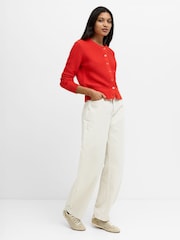 French Connection Red Lily Mozart Cardigan - Image 3 of 6