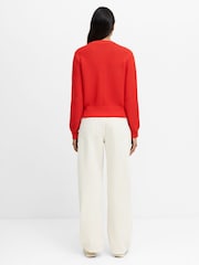 French Connection Red Lily Mozart Cardigan - Image 4 of 6