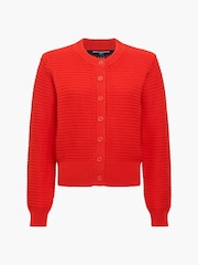 French Connection Red Lily Mozart Cardigan - Image 6 of 6