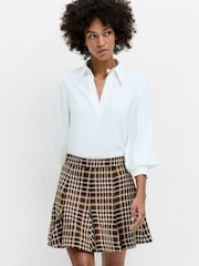 French Connection Arezzo Ballon Sleeve Shirt - Imagen 1 de 6