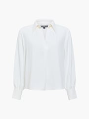 French Connection Arezzo Ballon Sleeve Shirt - Imagen 6 de 6