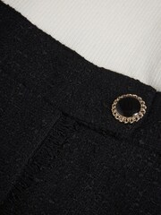 Ted Baker Katyyd Mini Mockable Black Dress - Image 3 of 6
