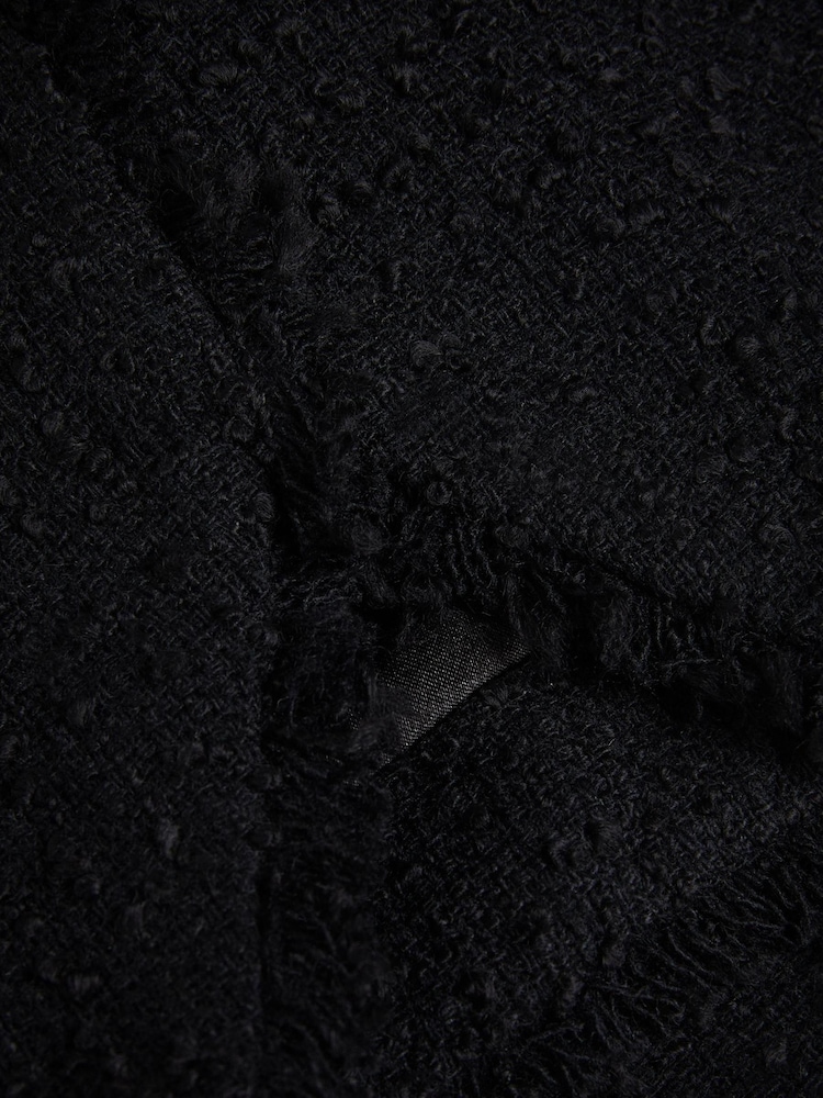Ted Baker Katyyd Mini Mockable Black Dress - Image 6 of 6