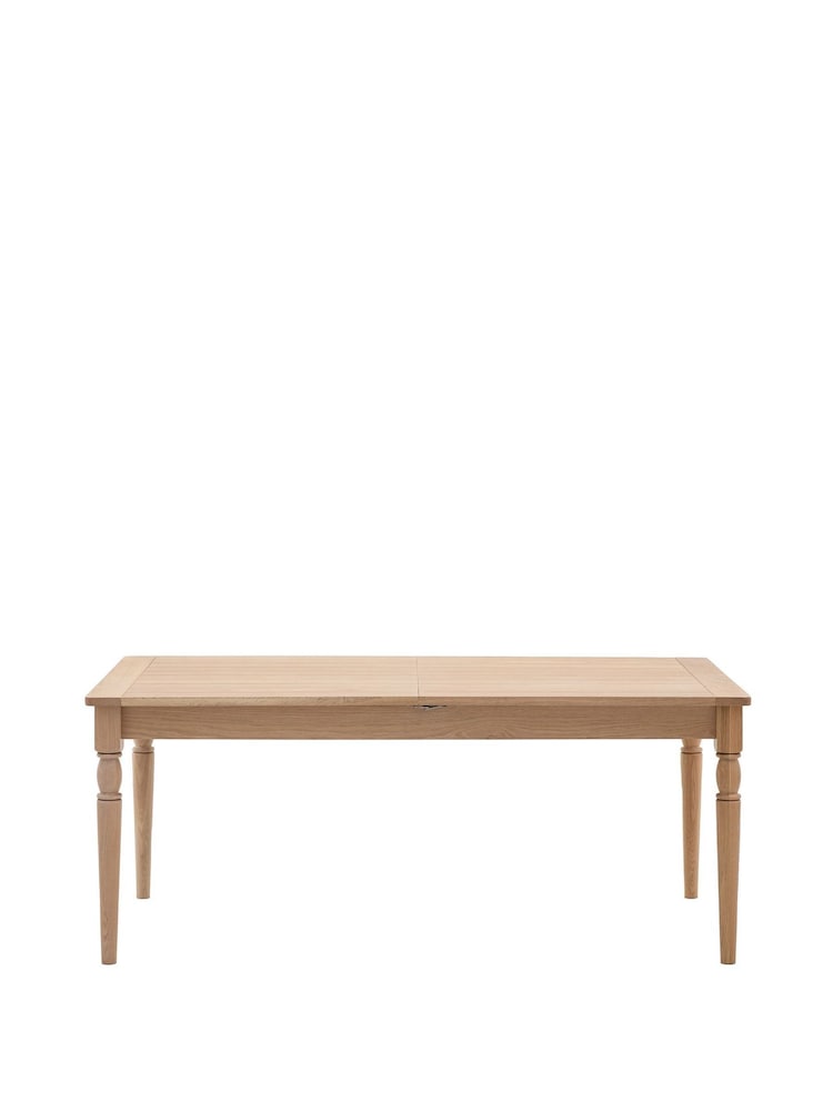 Gallery Home Natural Leroy Extending Dining Table - Image 7 of 7