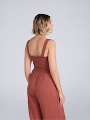 Animal Orange Womens Astrid Jumpsuit - Image 2 of 4