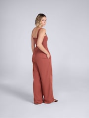 Animal Orange Womens Astrid Jumpsuit - Image 3 of 4