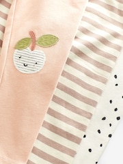 Cream nevtralna Apple - Jersejeve nogavice 3 paket (3mths-7yrs) - Slika 6 iz 6
