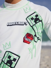 Minecraft Green Rash Vest (3-16yrs) - Image 4 of 7