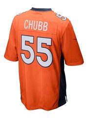 Nike Orange NFL Denver Broncos Home Game Jersey - Bradley Chubb - Image 3 of 3