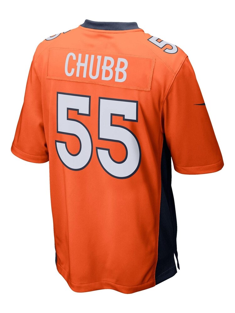 Nike Orange NFL Denver Broncos Home Game Jersey - Bradley Chubb - Image 3 of 3