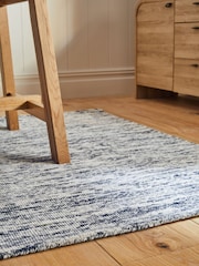 Blue Folkestone Bobble Rug - Image 6 of 8