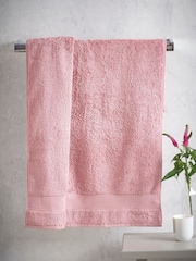 Pink Dusky Egyptian Cotton Towel - Image 2 of 5
