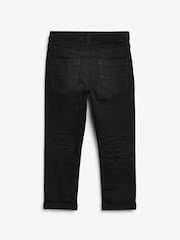 Schwarzer Denim - Megastretch-Jeans mit verstellbarem Bund (3–16 J.) - Bild 5 von 6