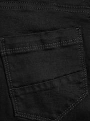 Schwarzer Denim - Megastretch-Jeans mit verstellbarem Bund (3–16 J.) - Bild 6 von 6