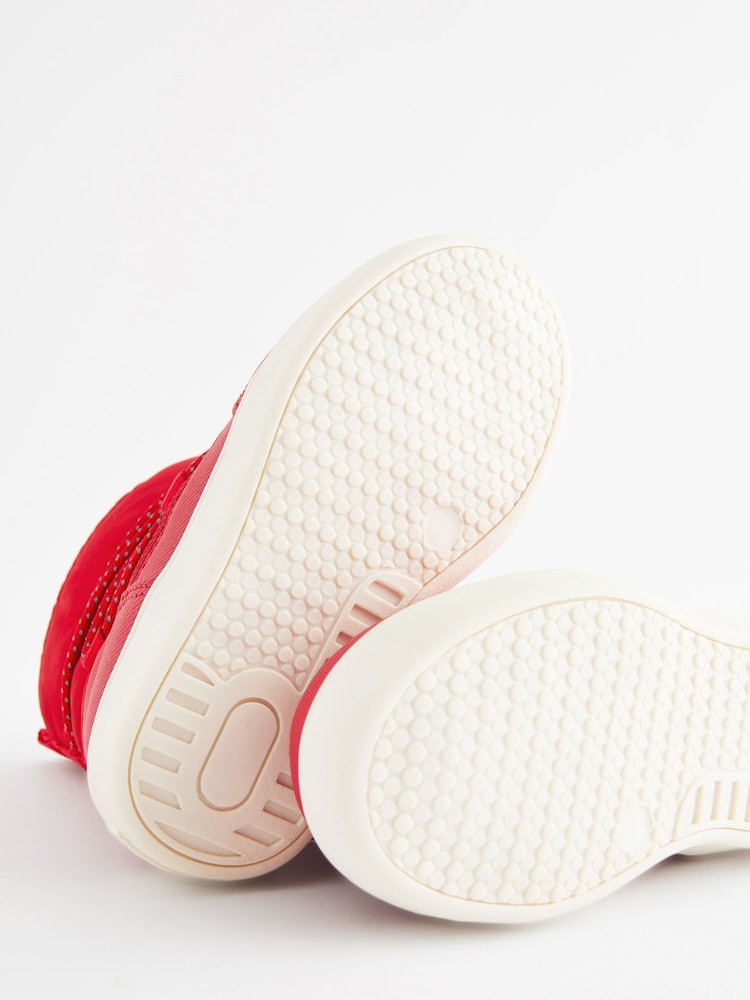 Red Thermal Thinsulate™ Lined Quilted Water Resistant Boots - Image 8 of 8
