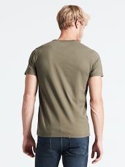Зеленый - Levi's Оригинальный знак дома 100% Хлопковая футболка - Image 2 of 8